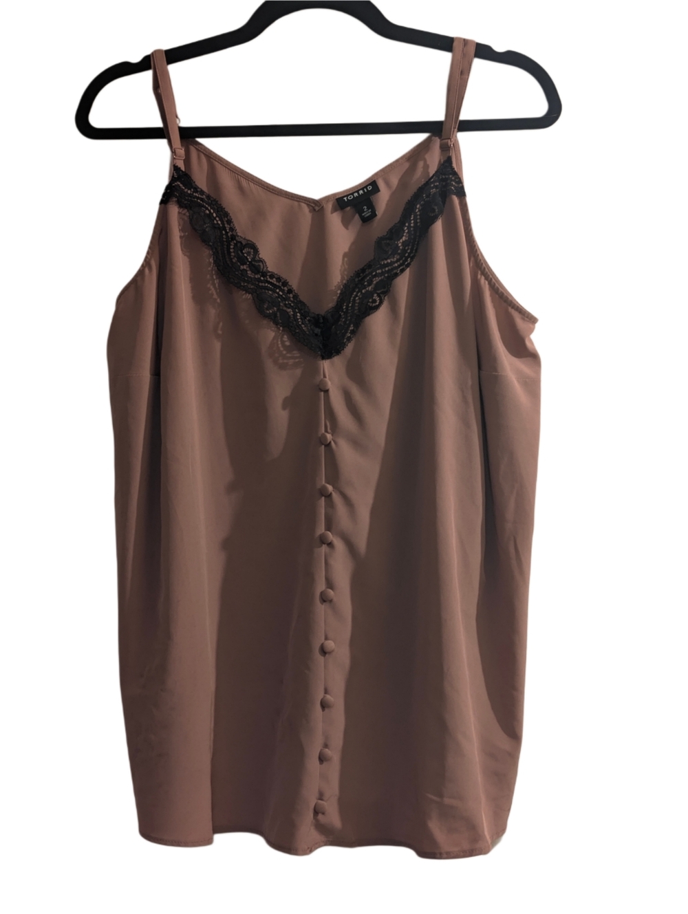 Torrid | Chablis Lace Trim Cami | Size 2
